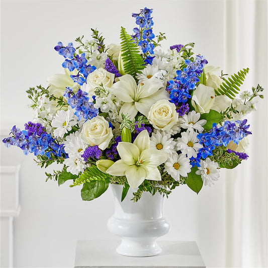 Expressions of Hope Urn Arrangement – MARIA'S FLORAL CREATIONS, Bethel CT