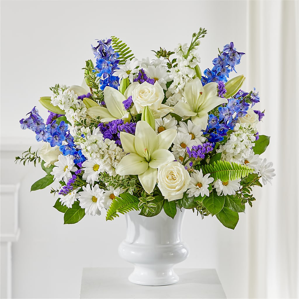 Expressions of Hope Urn Arrangement – MARIA'S FLORAL CREATIONS, Bethel CT