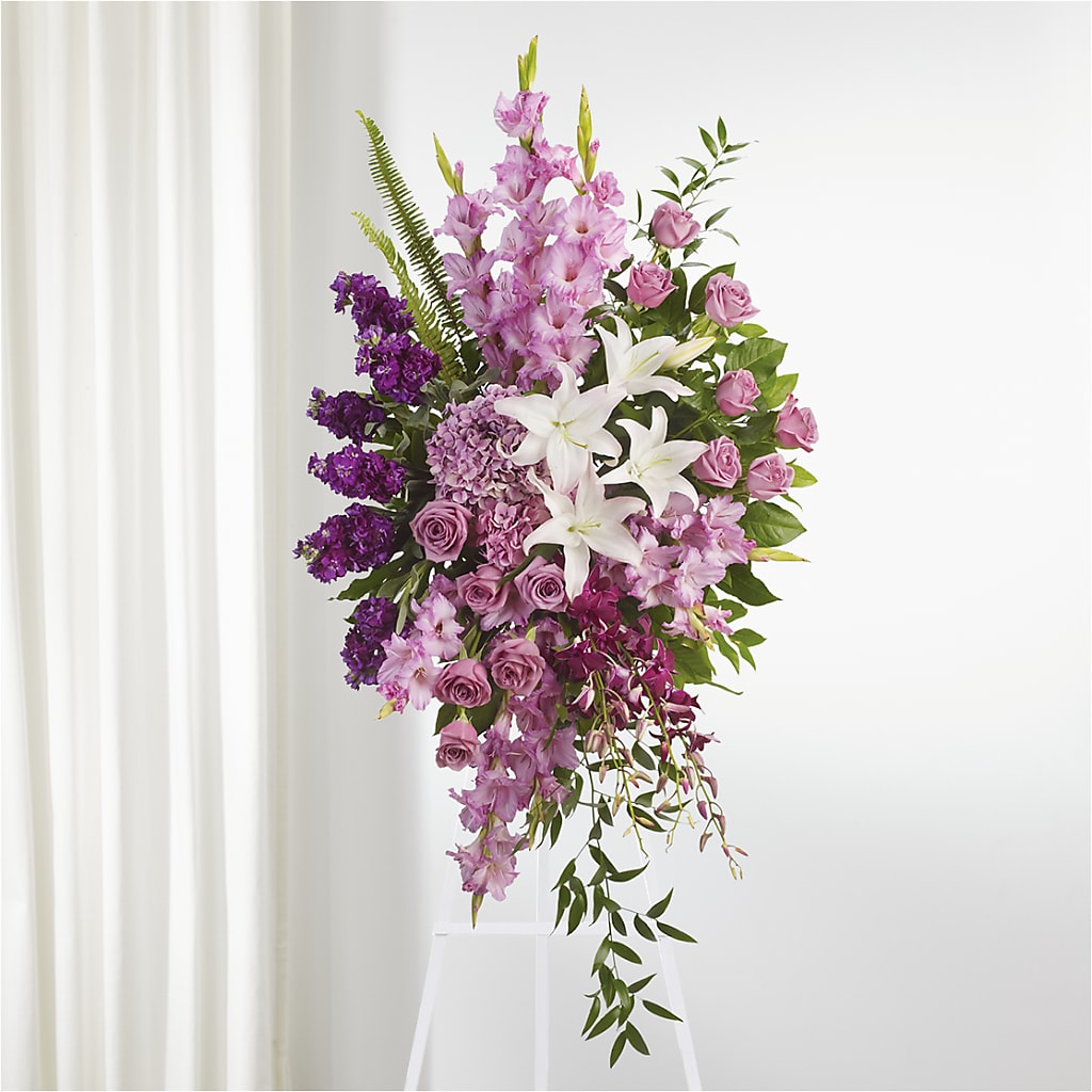Never Alone Standing Spray – MARIA'S FLORAL CREATIONS, Bethel CT