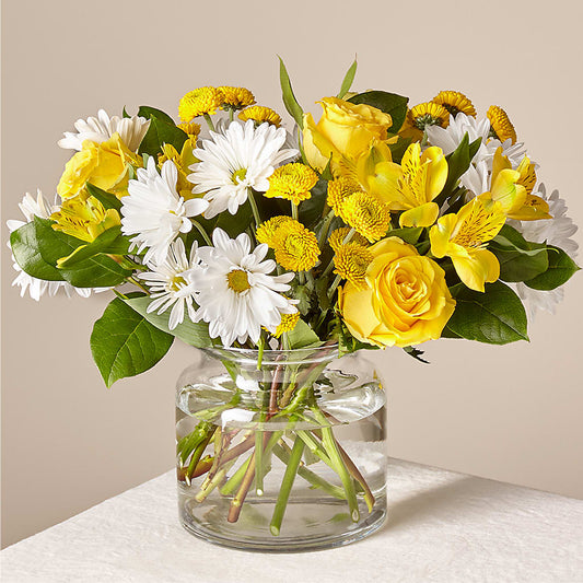 Sunny Sentiments Bouquet – MARIA'S FLORAL CREATIONS, Bethel CT