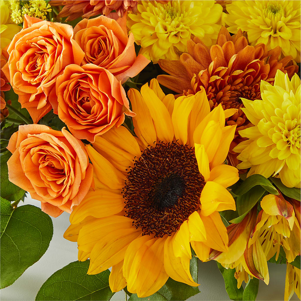 Autumn Harmony Centerpiece – MARIA'S FLORAL CREATIONS, Bethel CT