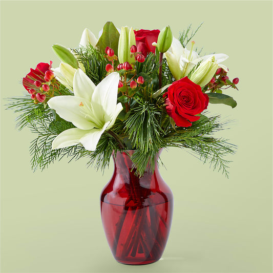 Evergreen Delight Bouquet – MARIA'S FLORAL CREATIONS, Bethel CT