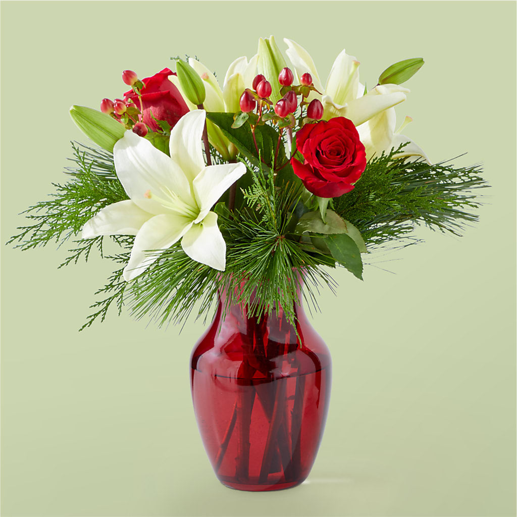 Evergreen Delight Bouquet – MARIA'S FLORAL CREATIONS, Bethel CT