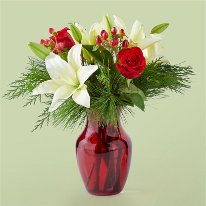 Evergreen Delight Bouquet – MARIA'S FLORAL CREATIONS, Bethel CT