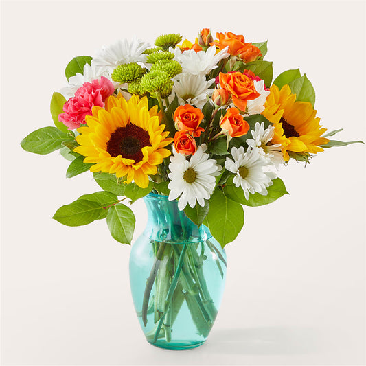 Sun-drenched Blooms Bouquet – MARIA'S FLORAL CREATIONS, Bethel CT