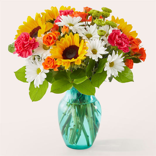 Sun-drenched Blooms Bouquet – MARIA'S FLORAL CREATIONS, Bethel CT