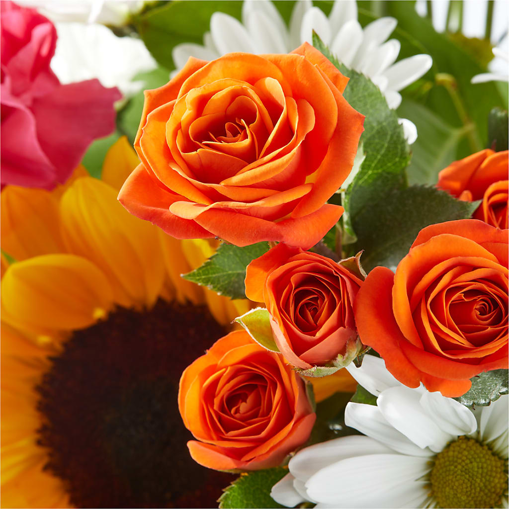 Sun-drenched Blooms Bouquet – MARIA'S FLORAL CREATIONS, Bethel CT
