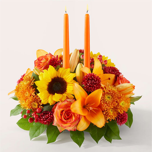 Grateful Centerpiece – MARIA'S FLORAL CREATIONS, Bethel CT