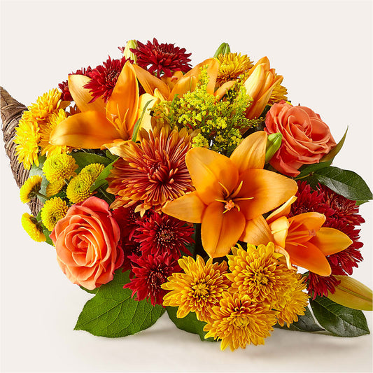 Feast of Color Cornucopia – MARIA'S FLORAL CREATIONS, Bethel CT