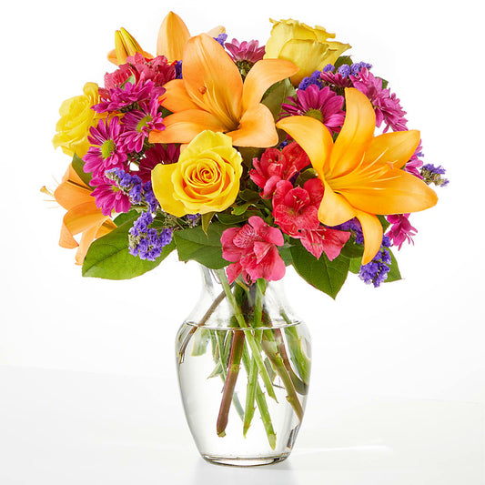Colorful Visions Bouquet – MARIA'S FLORAL CREATIONS, Bethel CT