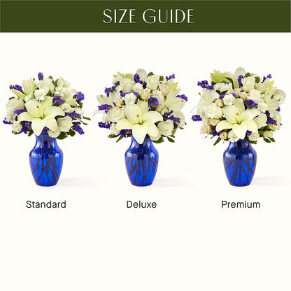 Sapphire Rush Bouquet – MARIA'S FLORAL CREATIONS, Bethel CT