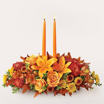 Traditions Centerpiece – MARIA'S FLORAL CREATIONS, Bethel CT