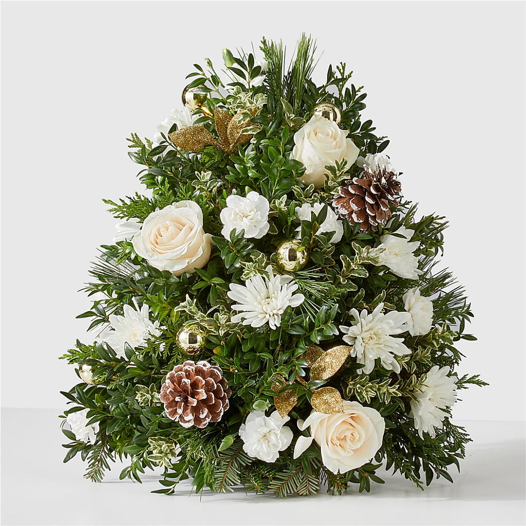 Snowed In Tree – MARIA'S FLORAL CREATIONS, Bethel CT