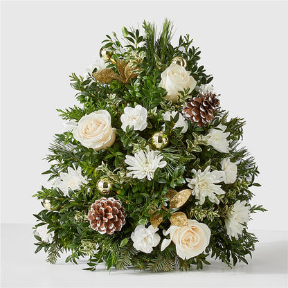 Snowed In Tree – MARIA'S FLORAL CREATIONS, Bethel CT
