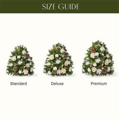 Snowed In Tree – MARIA'S FLORAL CREATIONS, Bethel CT