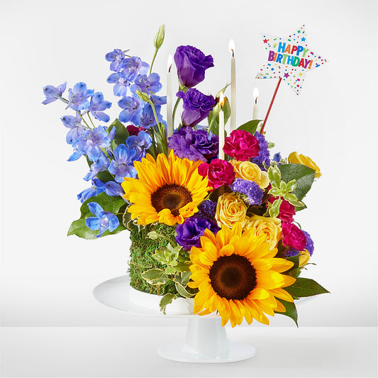 Star of the Day Floral Cake – MARIA'S FLORAL CREATIONS, Bethel CT