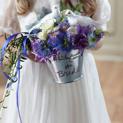 Enchantment Flower Girl Arrangement – MARIA'S FLORAL CREATIONS, Bethel CT