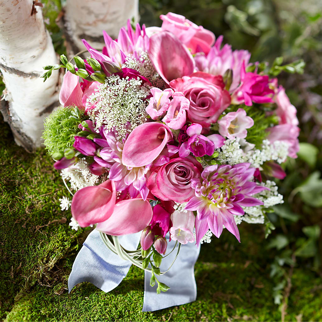 Pink Profusion Bouquet – MARIA'S FLORAL CREATIONS, Bethel CT
