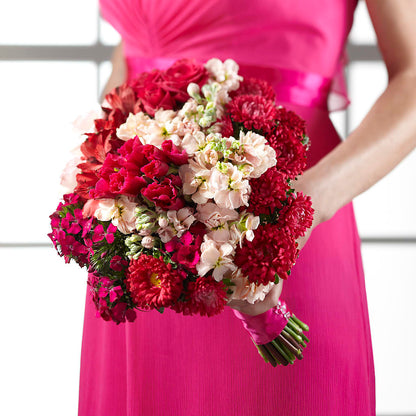 Pink Effervescence Bouquet – MARIA'S FLORAL CREATIONS, Bethel CT