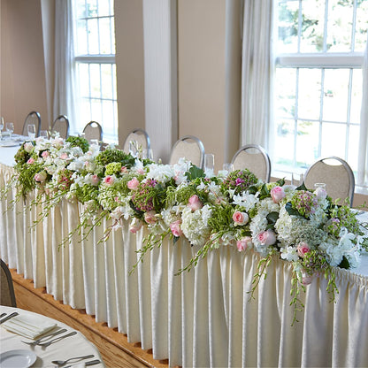 State of Joy Head Table Arrangement – MARIA'S FLORAL CREATIONS, Bethel CT