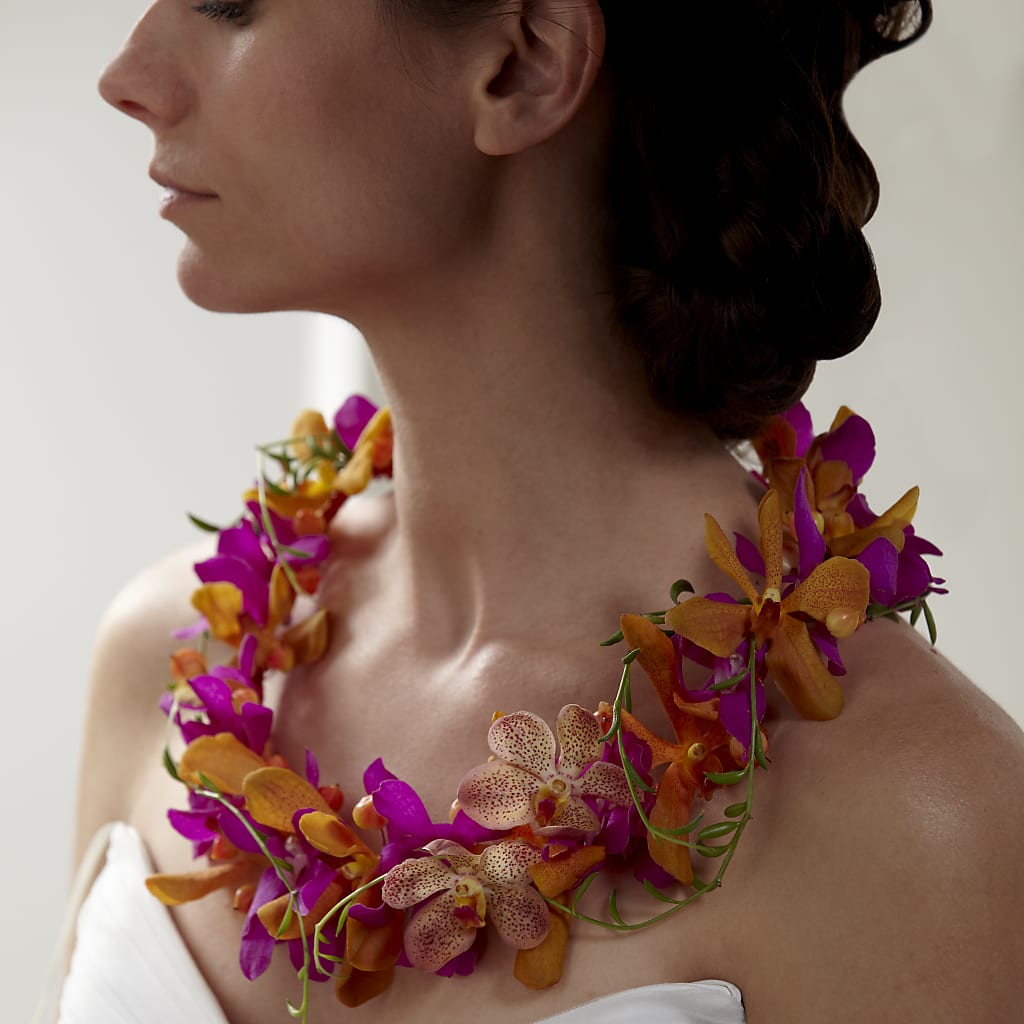My Sweet Love Floral Necklace – MARIA'S FLORAL CREATIONS, Bethel CT