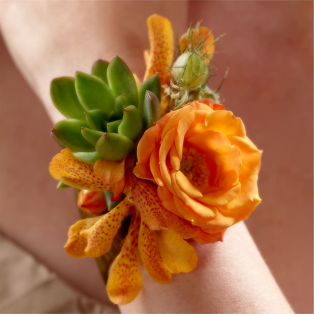 Irresistible Love Wrist Corsage – MARIA'S FLORAL CREATIONS, Bethel CT
