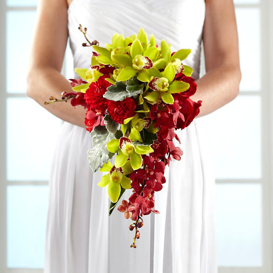 Elegant Orchid Bouquet – MARIA'S FLORAL CREATIONS, Bethel CT