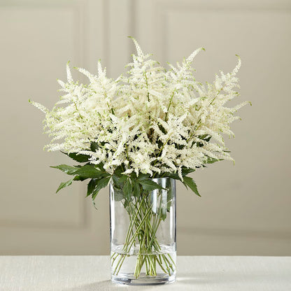 White Astilbe Bouquet – MARIA'S FLORAL CREATIONS, Bethel CT